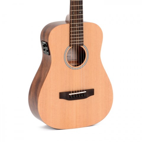 Sigma TM-12E Travel Size Semi-Acoustic - Natural (Includes Bag) Sigma TM-12E Travel Size Semi-Acoustic - Natural (Includes Bag)